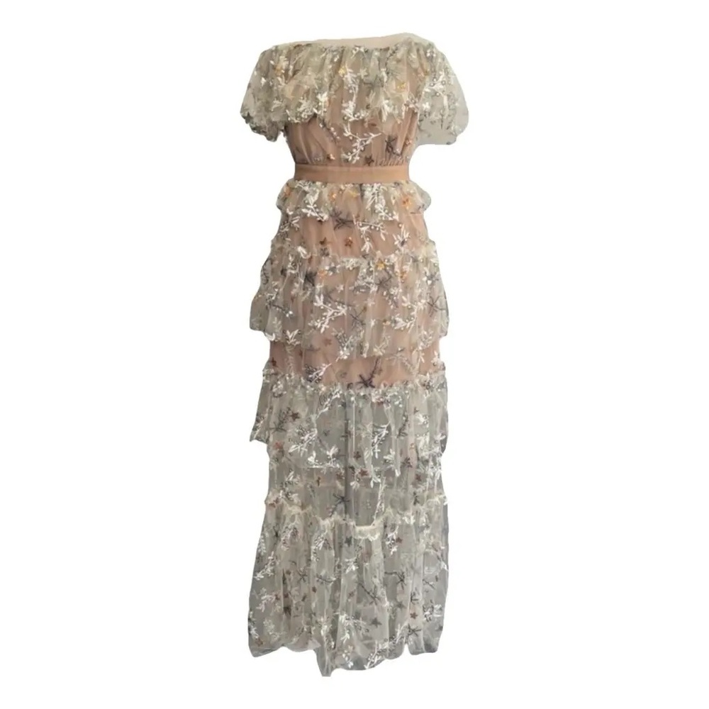 Self Portrait Embellished Star Dress